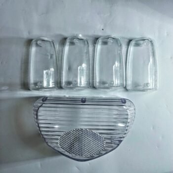 4 White Indicator Cover For Bike
