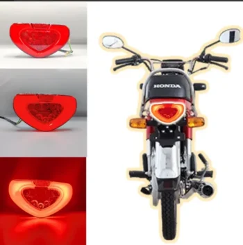 Motorcycle Tail Light with Flasher