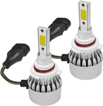 2 Pieces C6 9005 Headlights