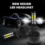 Car Led Headlight Bulbs H4 Fittings