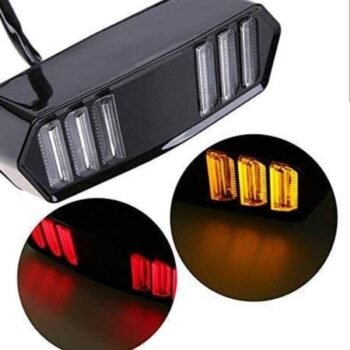Bike back light with indicator