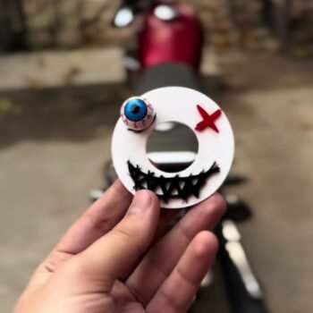 3D Eyes Silencer Tikli for Honda CG125