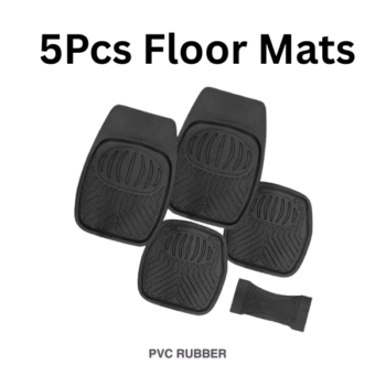 5Pcs PVC Rubber Car Floor Mats