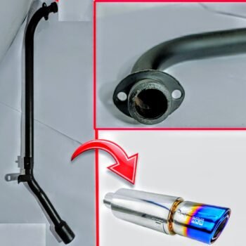 HKS Sliencer Pipe (Black)