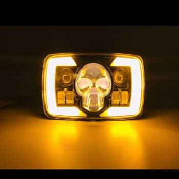 Skull Headlight for Bikes 70/125