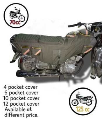 High quality bike cover- 4 pockets