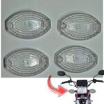 125 White Indicator Cover (4 Pcs)