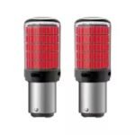 2 Pcs Double Point RED Led Light Bulbs