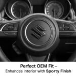 Suzuki Fiber Steering Wheel Badge Cover