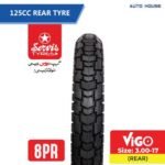 125cc Motorcycle Tyre Tube Set