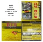 DID Chain Sprocket Set OF CG-125