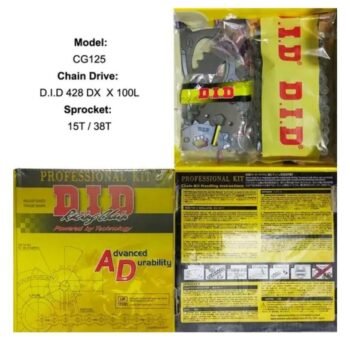 DID Chain Sprocket Set OF CG-125